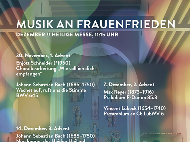 Musik an Frauenfrieden